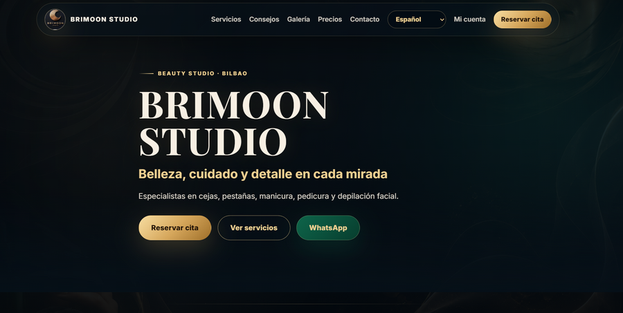 Brimoon booking website